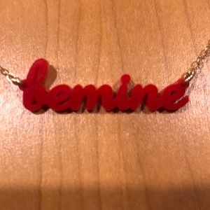 Moon and Lola Be Mine necklace